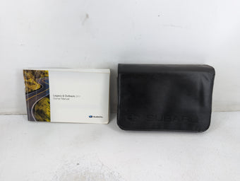 compare product 2011 Subaru Legacy Owners Manual Book Guide P/N:MSA5M1104A A2470BE-A OEM Used Auto Parts