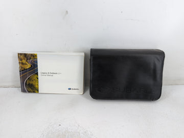 2011 Subaru Legacy Owners Manual Book Guide P/N:MSA5M1104A A2470BE-A OEM Used Auto Parts - Oemusedautoparts1.com