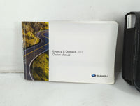 2011 Subaru Legacy Owners Manual Book Guide P/N:MSA5M1104A A2470BE-A OEM Used Auto Parts - Oemusedautoparts1.com