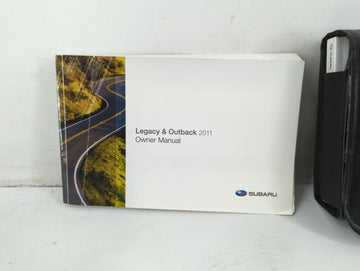 2011 Subaru Legacy Owners Manual Book Guide P/N:MSA5M1104A A2470BE-A OEM Used Auto Parts