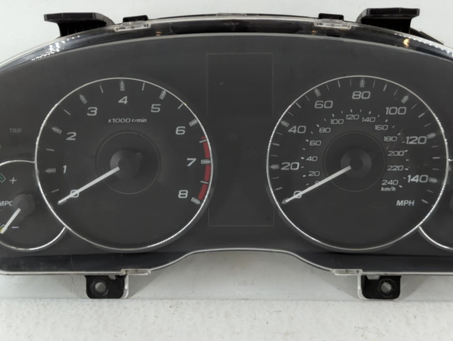 2011 Subaru Legacy Instrument Cluster Speedometer Gauges P/N:85003AJ31A Fits OEM Used Auto Parts - Oemusedautoparts1.com