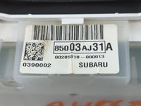 2011 Subaru Legacy Instrument Cluster Speedometer Gauges P/N:85003AJ31A Fits OEM Used Auto Parts - Oemusedautoparts1.com