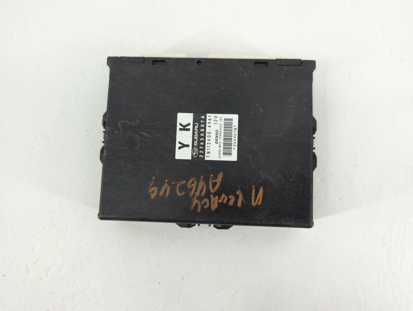 2011 Subaru Legacy PCM Engine Control Computer ECU ECM PCU OEM P/N:TN112400-4961 22765AB07A Fits OEM Used Auto Parts - Oemus