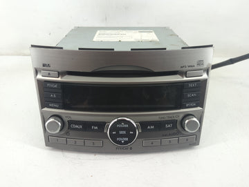 2010-2012 Subaru Legacy Am Fm Cd Player Radio Receiver - Oemusedautoparts1.com
