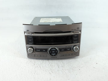 2010-2012 Subaru Legacy Radio AM FM Cd Player Receiver Replacement P/N:86201AJ64A Fits Fits 2010 2011 2012 OEM Used Auto Par