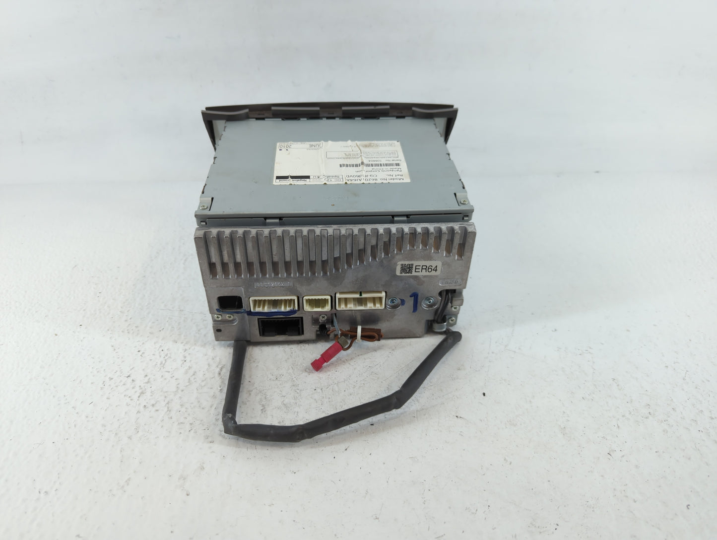2010-2012 Subaru Legacy Radio AM FM Cd Player Receiver Replacement P/N:86201AJ64A Fits Fits 2010 2011 2012 OEM Used Auto Par