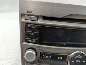 2010-2012 Subaru Legacy Am Fm Cd Player Radio Receiver