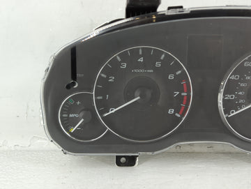 2011 Subaru Legacy Instrument Cluster Speedometer Gauges P/N:85003AJ31A Fits OEM Used Auto Parts