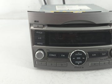 2010-2012 Subaru Legacy Am Fm Cd Player Radio Receiver