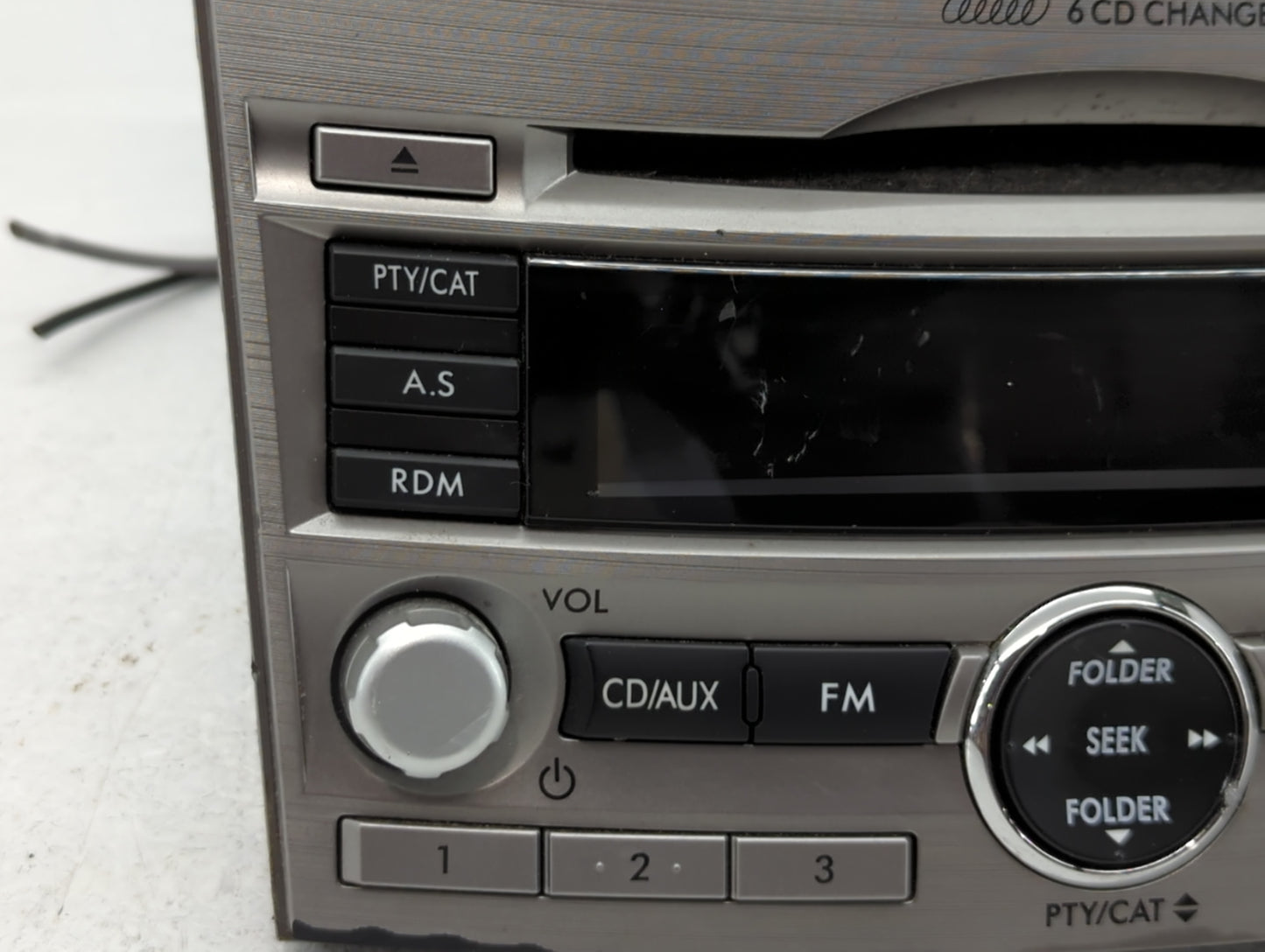 2010-2012 Subaru Legacy Am Fm Cd Player Radio Receiver - Oemusedautoparts1.com