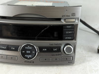 2010-2011 Subaru Legacy Radio AM FM Cd Player Receiver Replacement P/N:86201AJ64A Fits Fits 2010 2011 OEM Used Auto Parts - 
