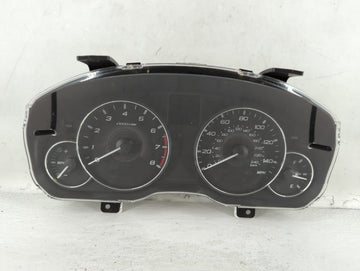 2011 Subaru Legacy Instrument Cluster Speedometer Gauges P/N:85003AJ31A Fits OEM Used Auto Parts - Oemusedautoparts1.com