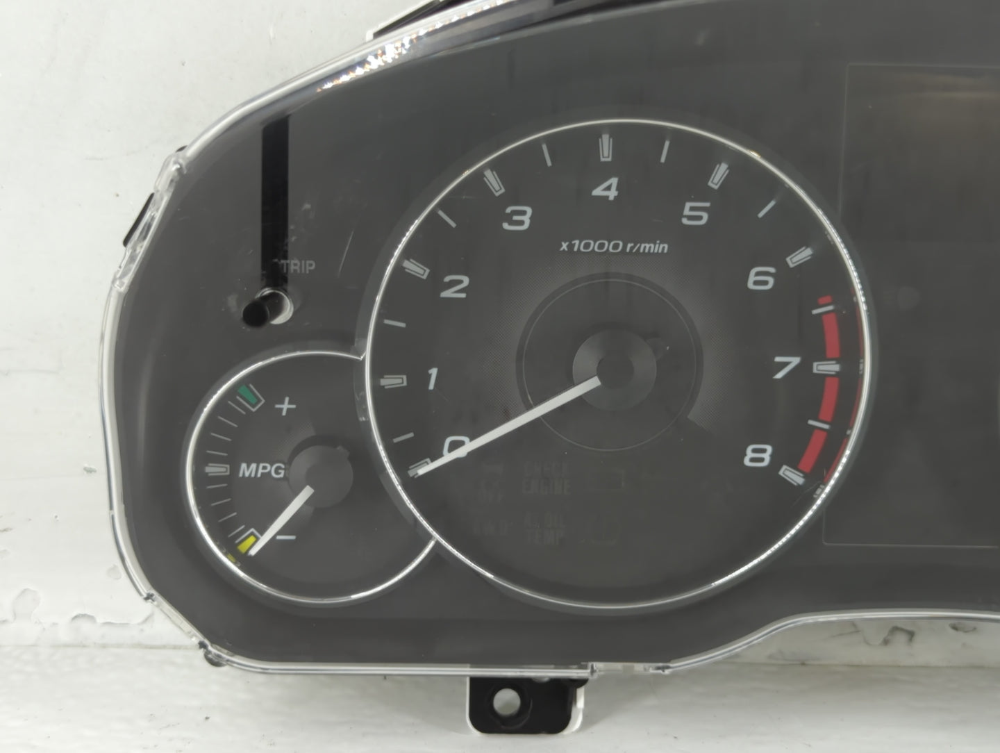 2011 Subaru Legacy Instrument Cluster Speedometer Gauges P/N:85003AJ31A Fits OEM Used Auto Parts - Oemusedautoparts1.com