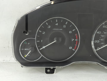 2011 Subaru Legacy Instrument Cluster Speedometer Gauges P/N:85003AJ31A Fits OEM Used Auto Parts