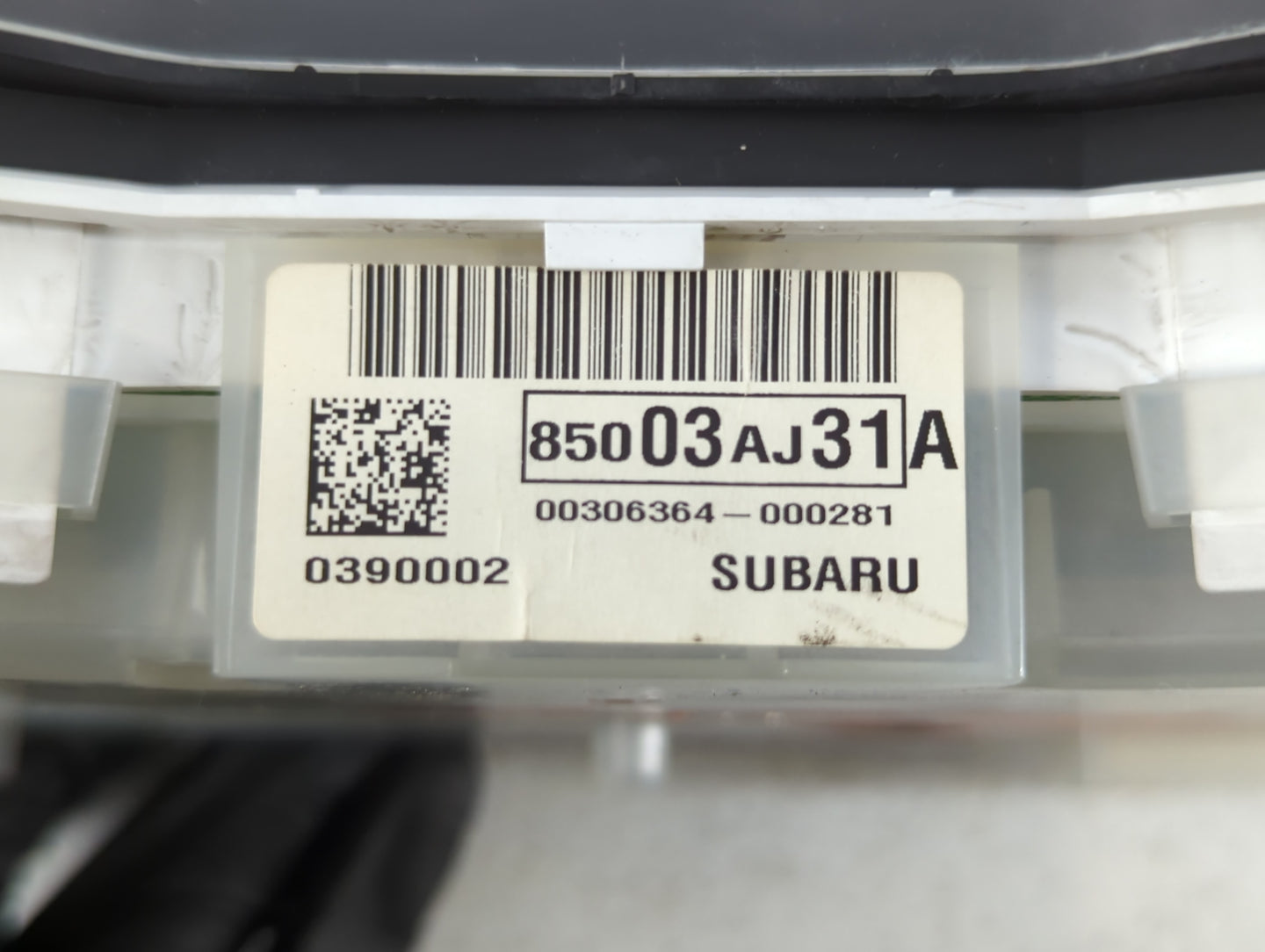 2011 Subaru Legacy Instrument Cluster Speedometer Gauges P/N:85003AJ31A Fits OEM Used Auto Parts - Oemusedautoparts1.com