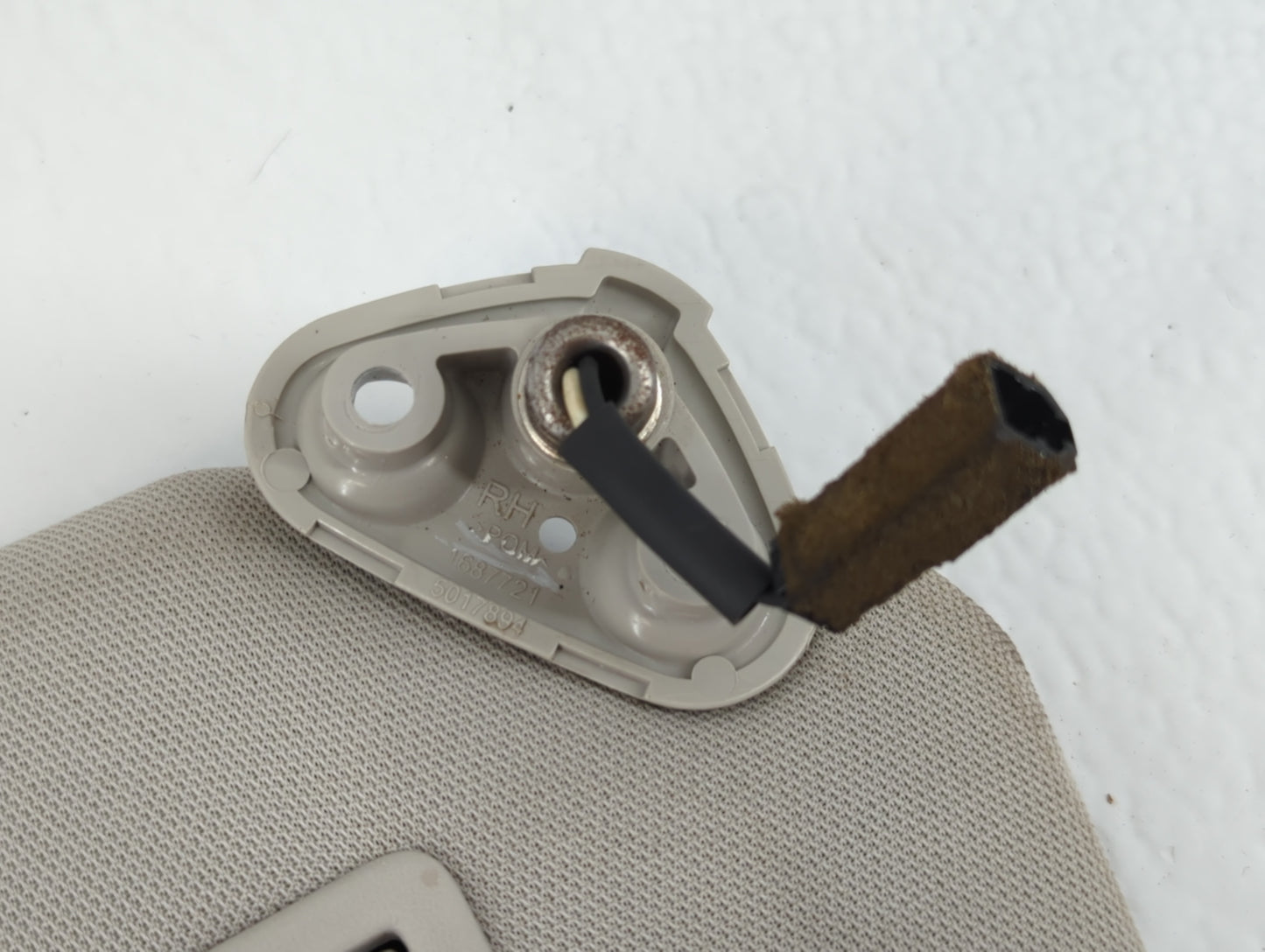 2010-2014 Subaru Legacy Sun Visor Shade Replacement Passenger Right Mirror Fits Fits 2010 2011 2012 2013 2014 OEM Used Auto 