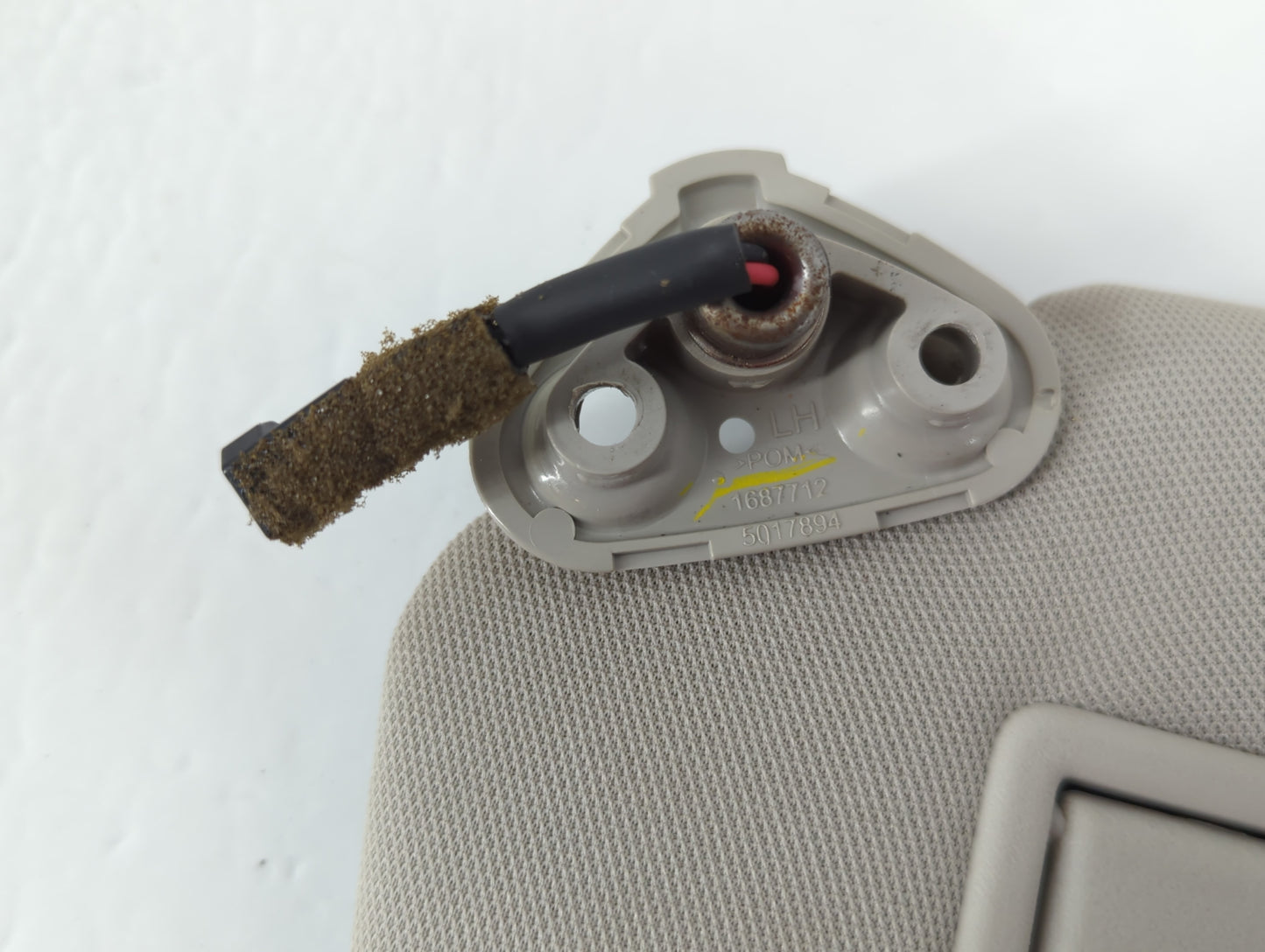 2010-2014 Subaru Legacy Sun Visor Shade Replacement Driver Left Mirror Fits Fits 2010 2011 2012 2013 2014 OEM Used Auto Part