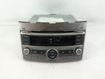 2010-2012 Subaru Legacy Radio AM FM Cd Player Receiver Replacement P/N:86201AJ64A Fits Fits 2010 2011 2012 OEM Used Auto Par