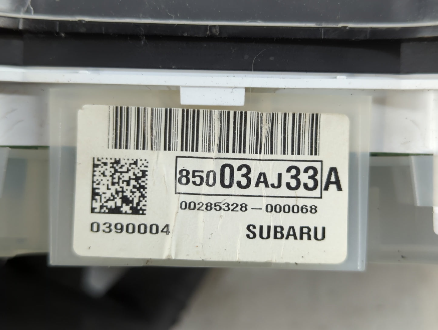 2011 Subaru Legacy Instrument Cluster Speedometer Gauges P/N:85003AJ33A Fits OEM Used Auto Parts - Oemusedautoparts1.com