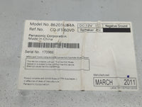 2010-2012 Subaru Legacy Radio AM FM Cd Player Receiver Replacement P/N:86201AJ64A Fits Fits 2010 2011 2012 OEM Used Auto Par