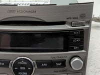 2010-2011 Subaru Legacy Radio AM FM Cd Player Receiver Replacement Fits Fits 2010 2011 OEM Used Auto Parts - Oemusedautopart