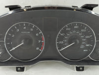 2011 Subaru Legacy Instrument Cluster Speedometer Gauges P/N:85003AJ31A Fits OEM Used Auto Parts - Oemusedautoparts1.com