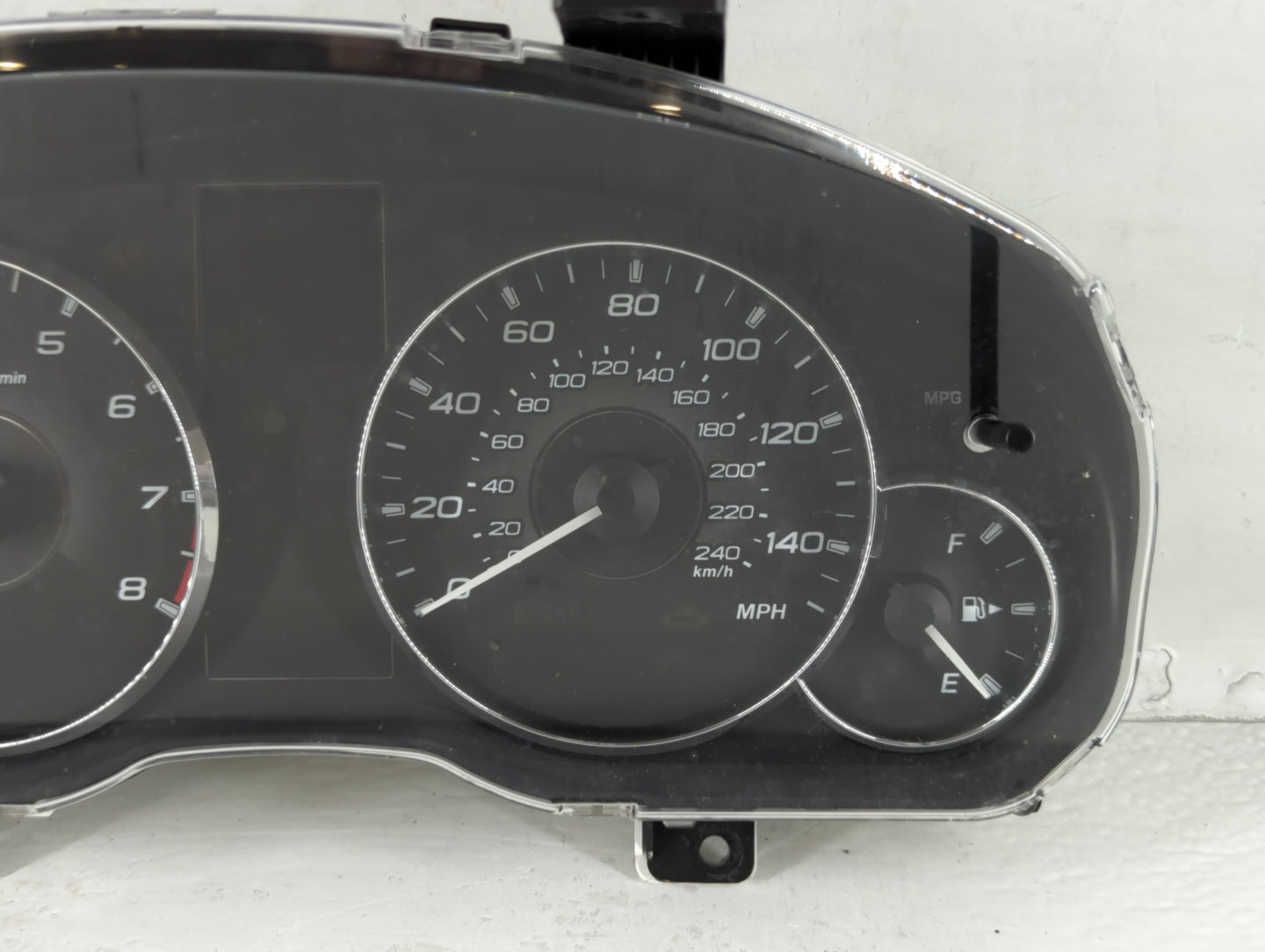 2011 Subaru Legacy Instrument Cluster Speedometer Gauges P/N:85003AJ31A Fits OEM Used Auto Parts - Oemusedautoparts1.com