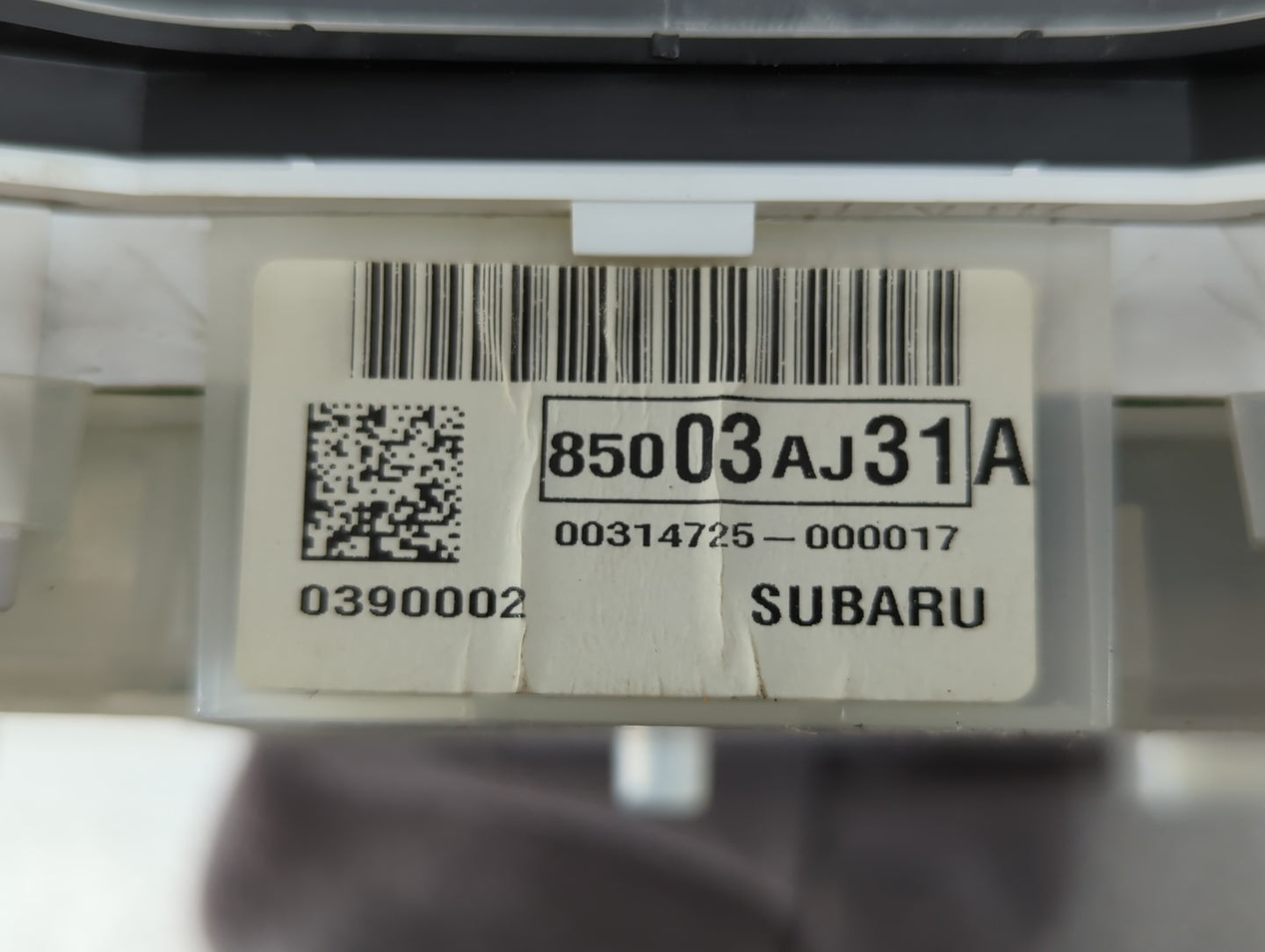 2011 Subaru Legacy Instrument Cluster Speedometer Gauges P/N:85003AJ31A Fits OEM Used Auto Parts - Oemusedautoparts1.com
