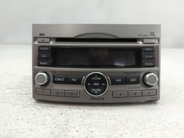2010-2012 Subaru Legacy Radio AM FM Cd Player Receiver Replacement P/N:86201AJ64A Fits Fits 2010 2011 2012 OEM Used Auto Par