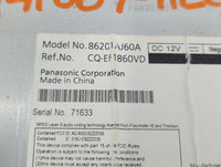 2010-2011 Subaru Legacy Radio AM FM Cd Player Receiver Replacement P/N:86201AJ60A Fits Fits 2010 2011 OEM Used Auto Parts - 