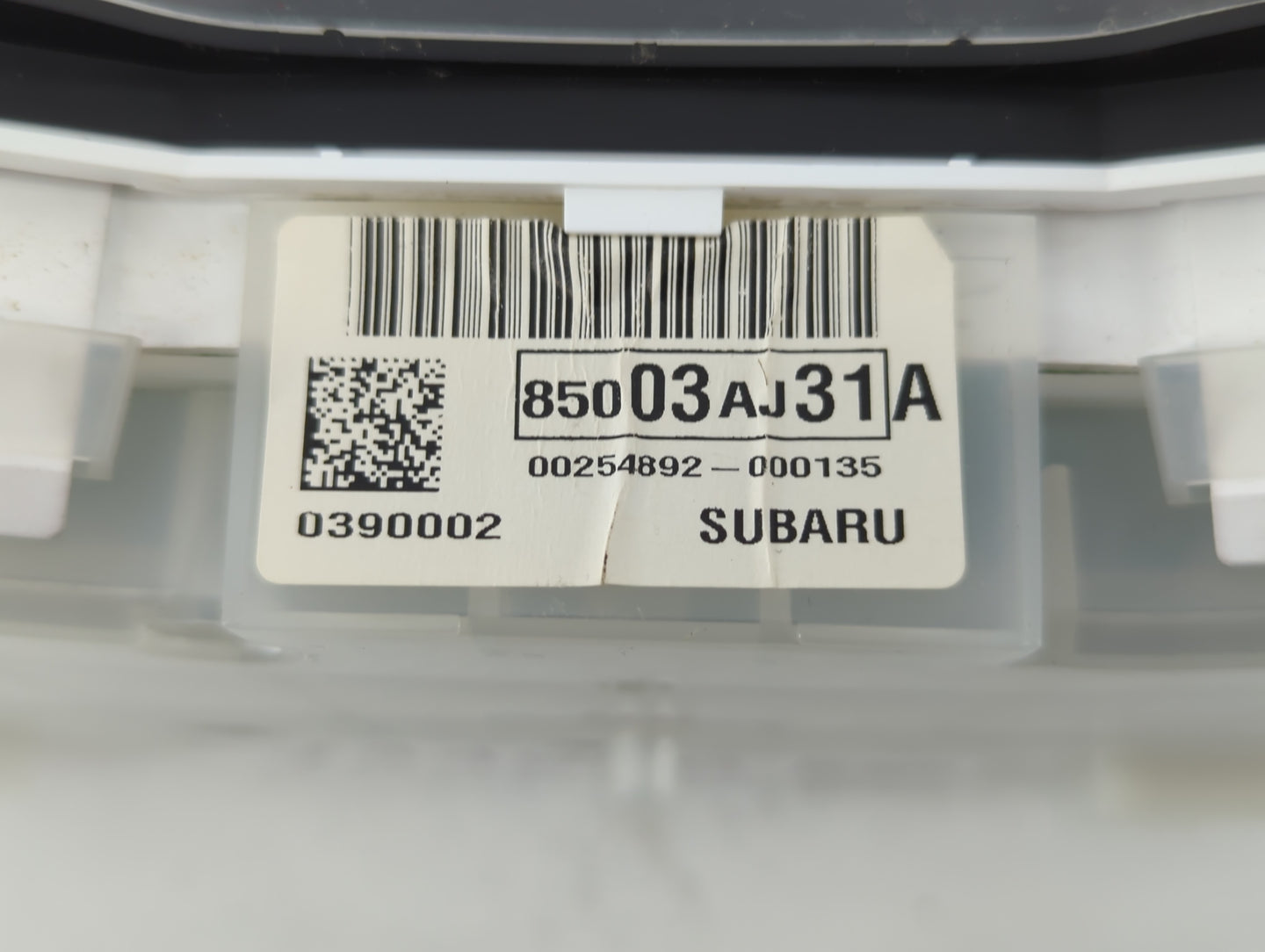 2011 Subaru Legacy Instrument Cluster Speedometer Gauges P/N:85003AJ31A Fits OEM Used Auto Parts - Oemusedautoparts1.com