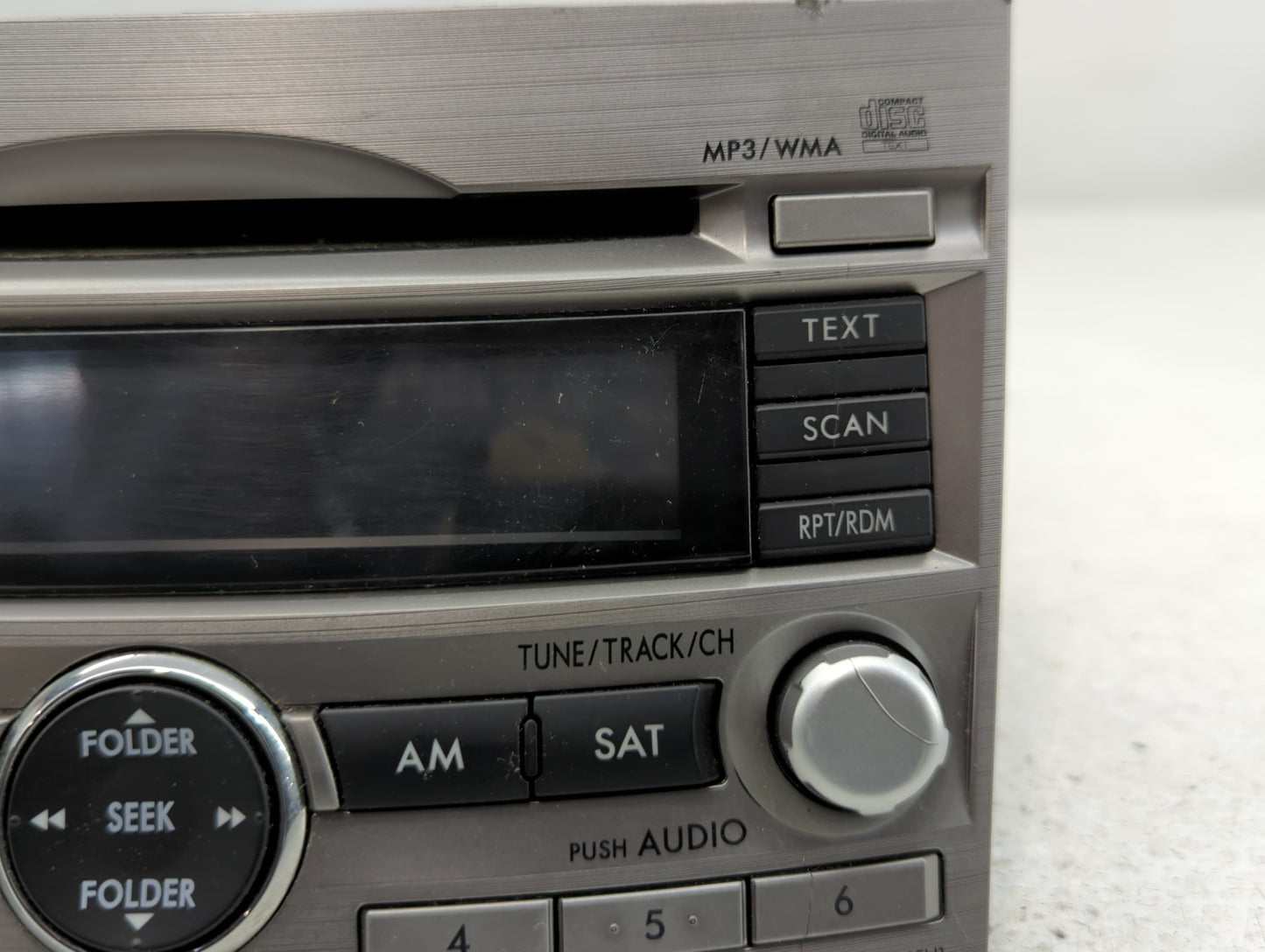 2010-2012 Subaru Legacy Am Fm Cd Player Radio Receiver - Oemusedautoparts1.com