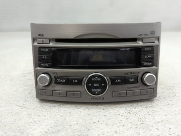 2010-2012 Subaru Legacy Am Fm Cd Player Radio Receiver - Oemusedautoparts1.com