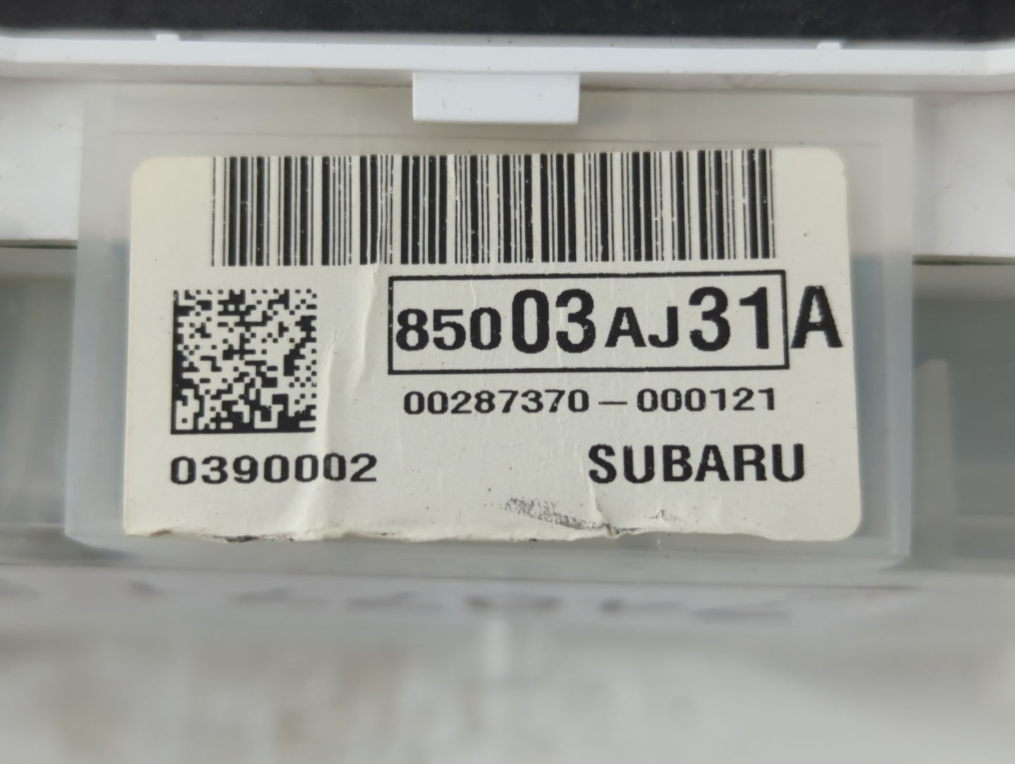 2011 Subaru Legacy Instrument Cluster Speedometer Gauges P/N:85003AJ31A Fits OEM Used Auto Parts - Oemusedautoparts1.com