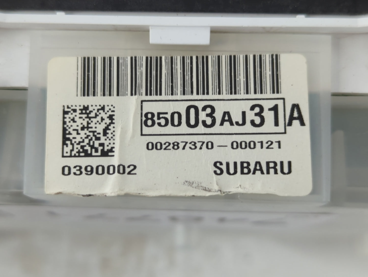 2011 Subaru Legacy Instrument Cluster Speedometer Gauges P/N:85003AJ31A Fits OEM Used Auto Parts - Oemusedautoparts1.com