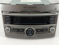 2010-2012 Subaru Legacy Radio AM FM Cd Player Receiver Replacement P/N:86201AJ50A Fits Fits 2010 2011 2012 OEM Used Auto Par