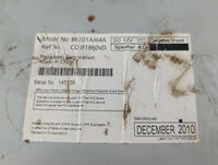 2010-2012 Subaru Legacy Radio AM FM Cd Player Receiver Replacement P/N:86201 AJ64A Fits Fits 2010 2011 2012 OEM Used Auto Pa