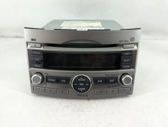 compare product 2010-2012 Subaru Legacy Radio AM FM Cd Player Receiver Replacement P/N:86201AJ64A Fits Fits 2010 2011 2012 OEM Used Auto Parts