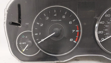 2011 Subaru Legacy Instrument Cluster Speedometer Gauges P/N:85003AJ33A Fits OEM Used Auto Parts