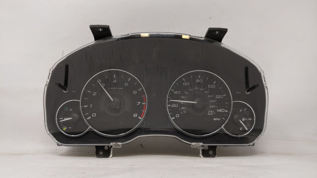 2011 Subaru Legacy Instrument Cluster Speedometer Gauges P/N:85003AJ31A Fits OEM Used Auto Parts - Oemusedautoparts1.com