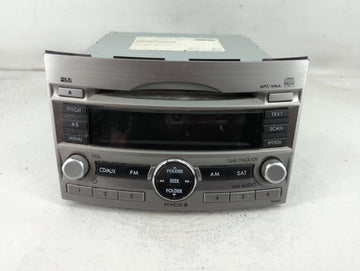 2010-2012 Subaru Legacy Radio AM FM Cd Player Receiver Replacement P/N:86201AJ64A Fits Fits 2010 2011 2012 OEM Used Auto Par