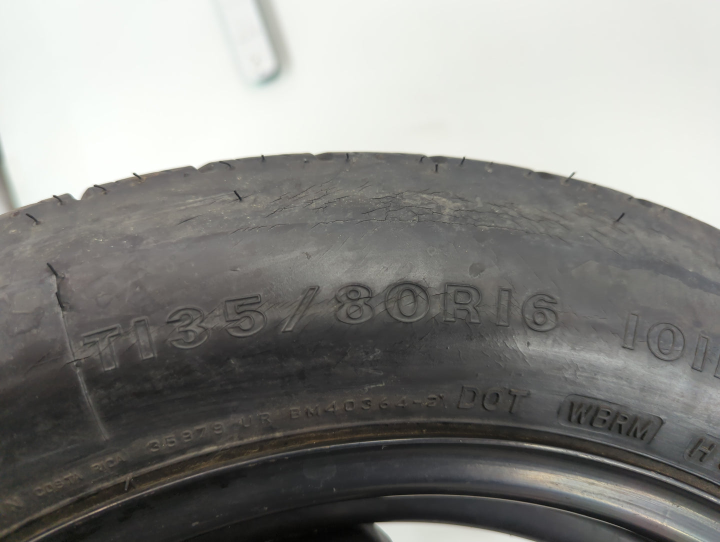 2010-2014 Subaru Legacy Spare Donut Tire Wheel Rim Oem 889479 - Oemusedautoparts1.com