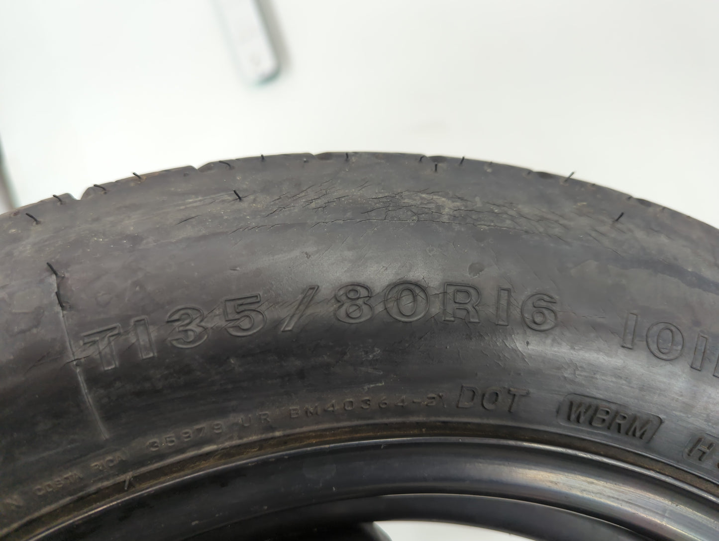 2010-2014 Subaru Legacy Spare Donut Tire Wheel Rim Oem 889479 - Oemusedautoparts1.com