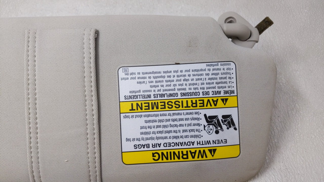 2010-2014 Subaru Legacy Sun Visor Shade Replacement Driver Left Mirror Fits Fits 2010 2011 2012 2013 2014 OEM Used Auto Part