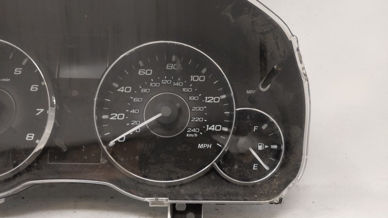 2011 Subaru Legacy Instrument Cluster Speedometer Gauges P/N:85003AJ31A Fits OEM Used Auto Parts - Oemusedautoparts1.com