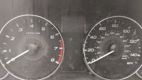 2011 Subaru Legacy Instrument Cluster Speedometer Gauges P/N:85003AJ31A Fits OEM Used Auto Parts - Oemusedautoparts1.com
