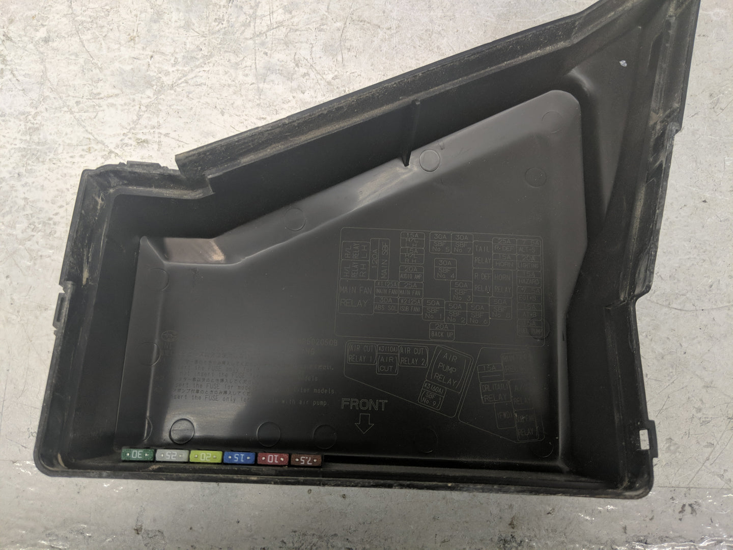 2010-2014 Subaru Tribeca Fusebox Fuse Box Panel Relay Module Fits Fits 2010 2011 2012 2013 2014 OEM Used Auto Parts - Oemuse