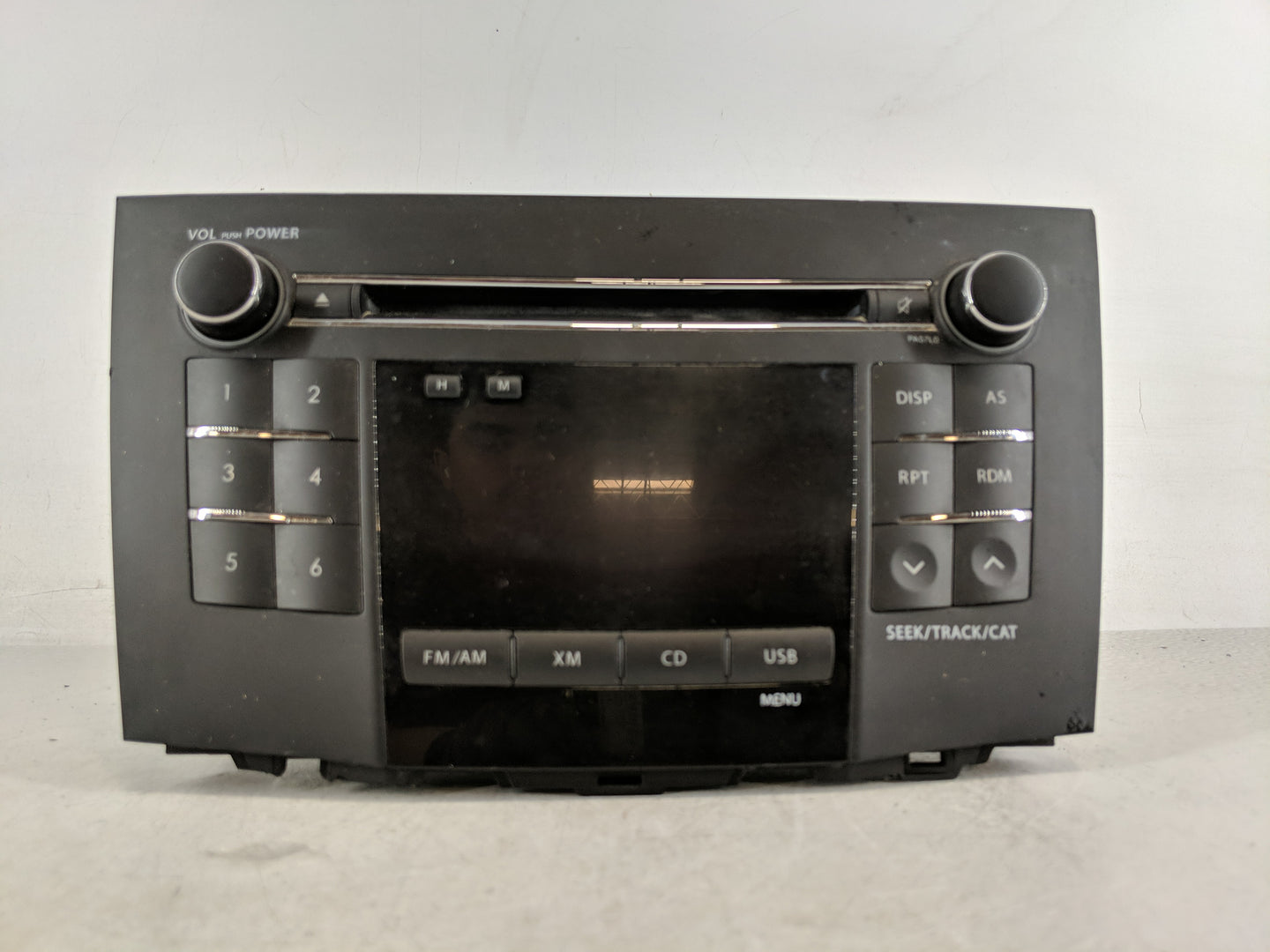 2010-2013 Suzuki Kizashi Radio AM FM Cd Player Receiver Replacement P/N:39101-57L01 Fits Fits 2010 2011 2012 2013 OEM Used A