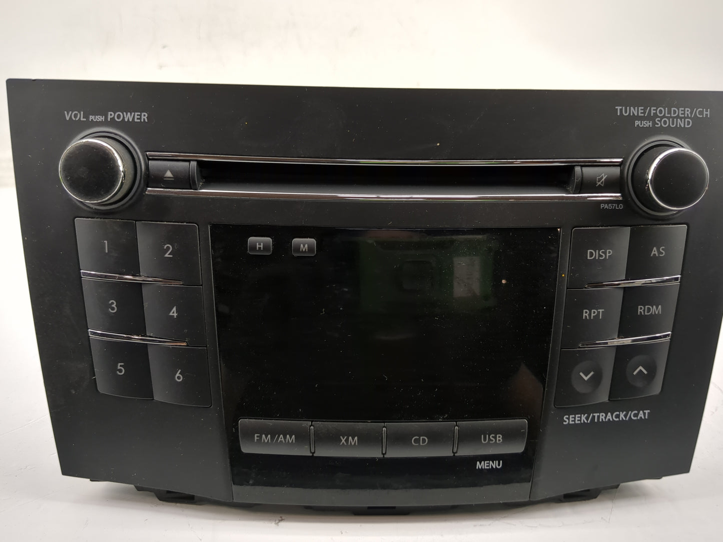2010-2013 Suzuki Kizashi Radio AM FM Cd Player Receiver Replacement P/N:39101-57L01 Fits Fits 2010 2011 2012 2013 OEM Used A