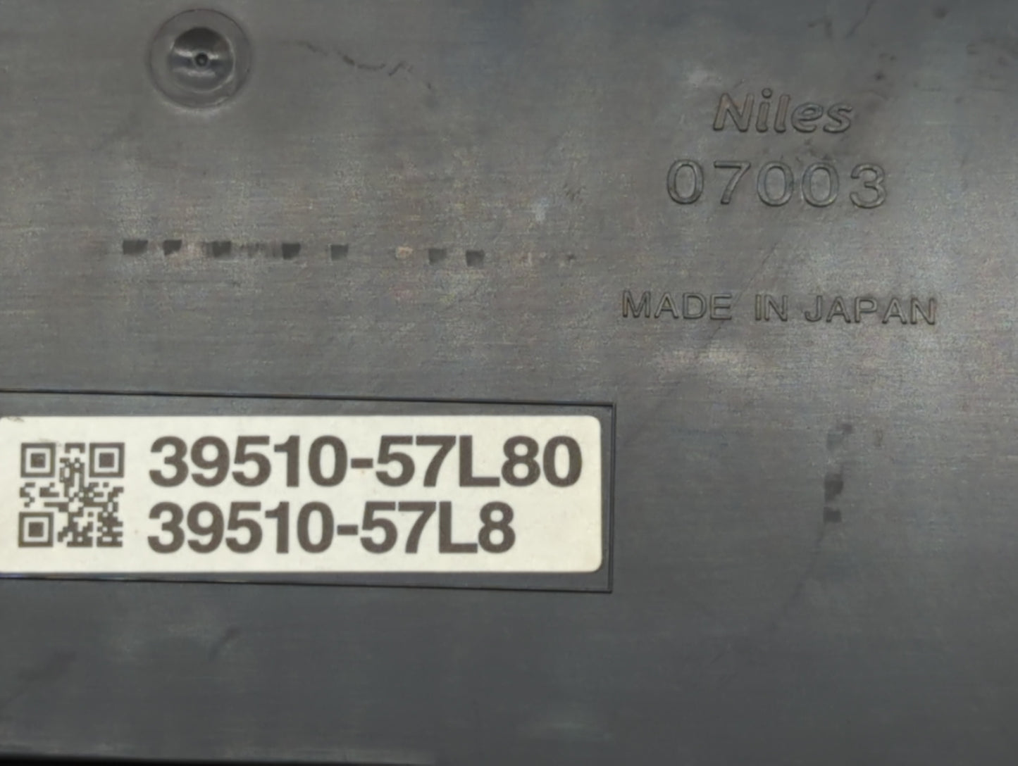 2010-2013 Suzuki Kizashi Climate Control Module Temperature AC/Heater Replacement P/N:39510-57L8 39510-57L80 Fits OEM Used A